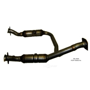 Davico Direct Fit Catalytic Converter and Pipe Assembly for 2010 Mercury Mountaineer - 19333