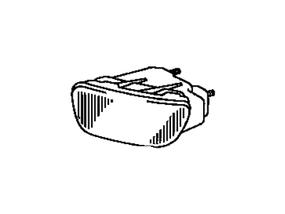 Toyota 81210-AC010 Fog Lamp Assembly