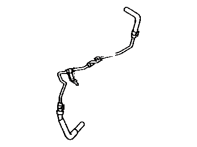 Toyota 44406-07020 Lower Return Hose