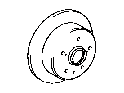 Toyota 42431-07040 Rotor
