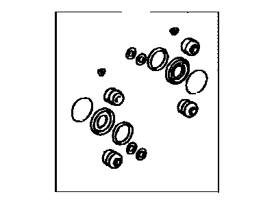 Toyota 04479-07021 Caliper Seal Kit