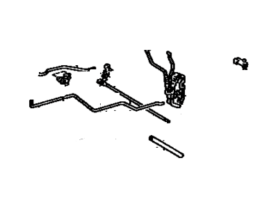 Toyota 69030-AC010 Lock Assembly