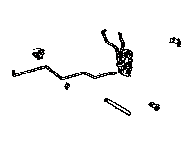 Toyota 69040-AC010 Lock Assembly