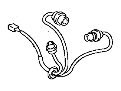 Toyota 81555-AC030 Socket & Wire