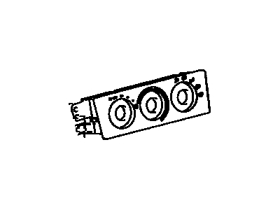 Toyota 55910-07011 Dash Control Unit