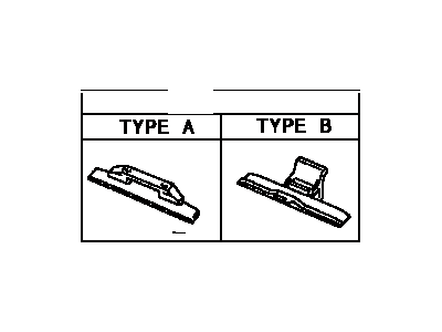 Toyota 56126-22030 Back Glass Spacer