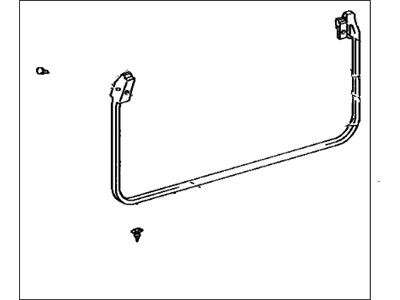 Toyota 67861-17031 Weatherstrip