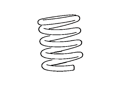 Toyota 48131-17310 Spring, Coil, Front