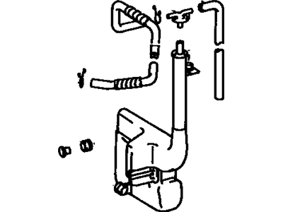 Toyota 16470-74150 Tank Assy, Radiator Reserve