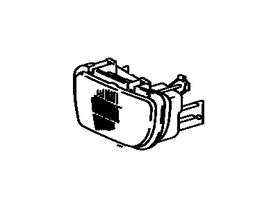 Toyota 81210-01010 Lamp Assembly, Fog