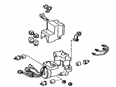Toyota 44510-17030 Actuator
