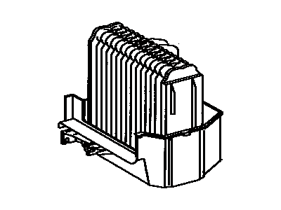 Toyota 88501-17061 EVAPORATOR Sub-Assembly, Cooler
