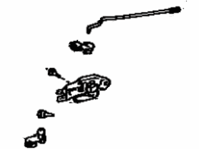Toyota 69205-17031-C0 Handle, Inside