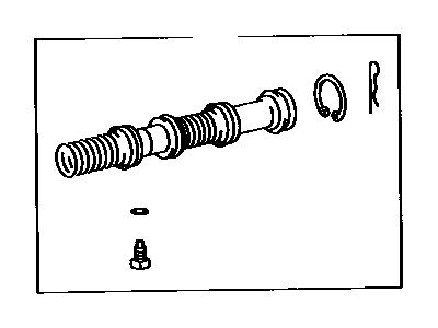 Toyota 04493-17040 Brake Master Cylinder Repair Kit