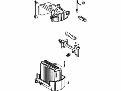 Toyota 88510-17250 Evaporator Assembly