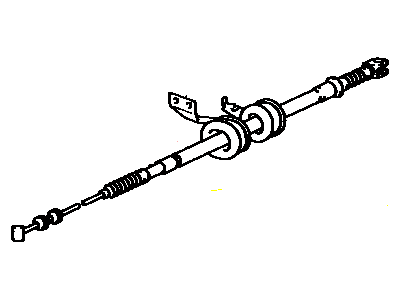 Toyota 46420-17070 Rear Cable