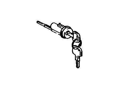 Toyota 69057-17081 Cylinder & Key Set