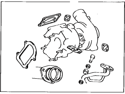 Toyota 04175-54011 Gasket Kit, Turbo Ch