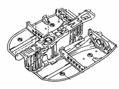 Toyota 58101-17908 Floor Pan
