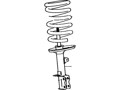 Toyota 48231-17680 Spring, Coil, Rear