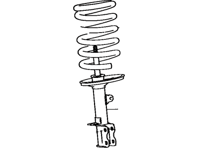 Toyota 48231-1R230 Spring, Coil, Rear