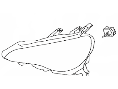 Toyota SU003-08045 Lens & Housing