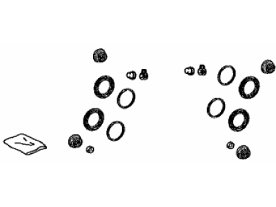 Lexus 04478-02440 CYLINDER KIT, FR DIS