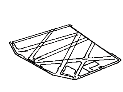 Toyota 53341-06030 Insulator, Hood