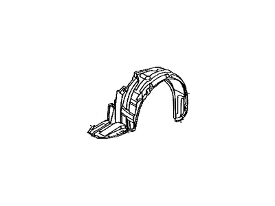 Toyota 53806-17020 Fender Liner