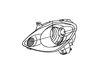 Toyota 81170-17220 Lens & Housing