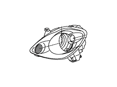 Toyota 81130-17220 Lens & Housing