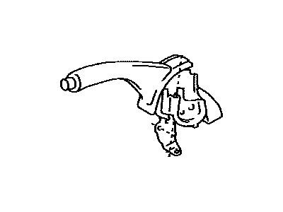 Toyota 46201-17080-C0 Parking Brake Control