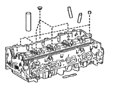 Lexus 11101-F9002 HEAD SUB-ASSY, CYLIN