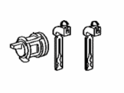 Toyota 69056-08010 Cylinder & Keys