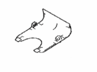 Toyota 87818-06030 Mirror Inside Cover