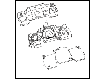 Toyota 83800-21160 Meter Assy, Combination