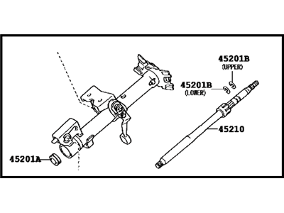Toyota 45250-21110 Tube Assembly