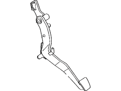 Toyota 31301-21050 Pedal Sub-Assy, Clutch