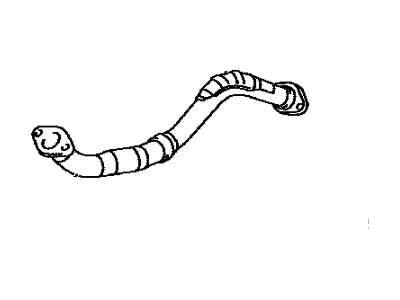 Toyota 17410-28501 Front Pipe