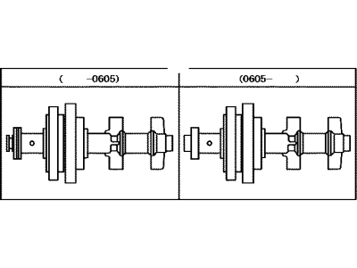 Toyota 13601-0H020 BALANCESHAFT Sub-Assembly