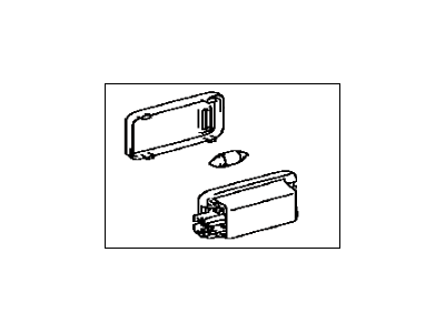 Toyota 81250-48010 Trunk Lamp