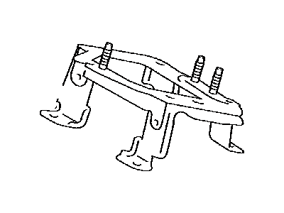 Toyota 58123-0R040 Support, Shift & SEL