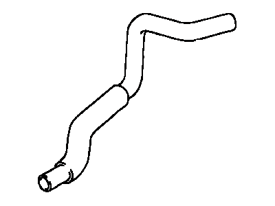 Toyota 99552-30100 Hose, Water Inlet