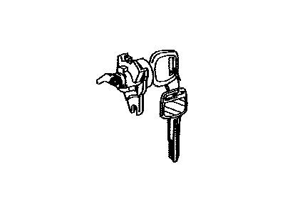 Toyota 69055-16170 Cylinder & Keys