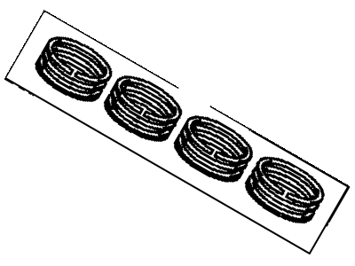 Toyota 13011-21041 Ring Set, Piston