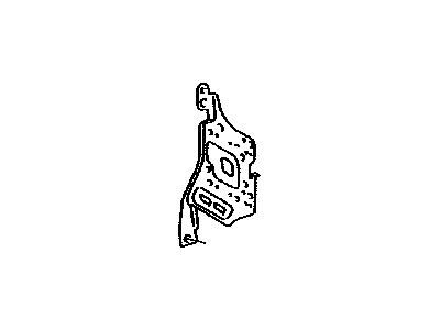 Toyota 86212-35040 AM/FM CD Cass Bracket