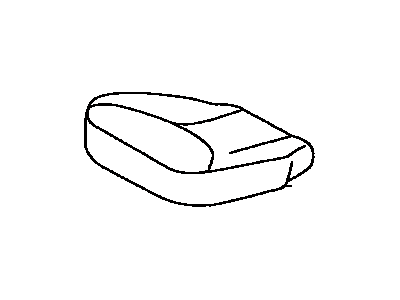 Toyota 71528-12180-B1 Pad, Front Seat Cushion