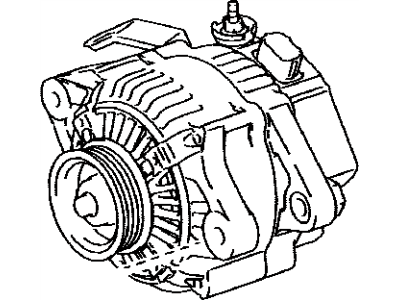 Toyota 27060-43120 Alternator Assembly W/Regulator