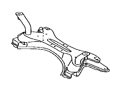 Toyota 51201-02150 Crossmember Sub-Assy, Front Suspension