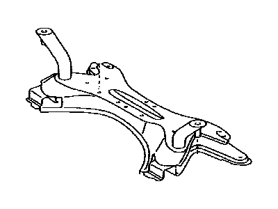 Toyota 51201-0R010 CROSSMEMBER Sub-Assembly